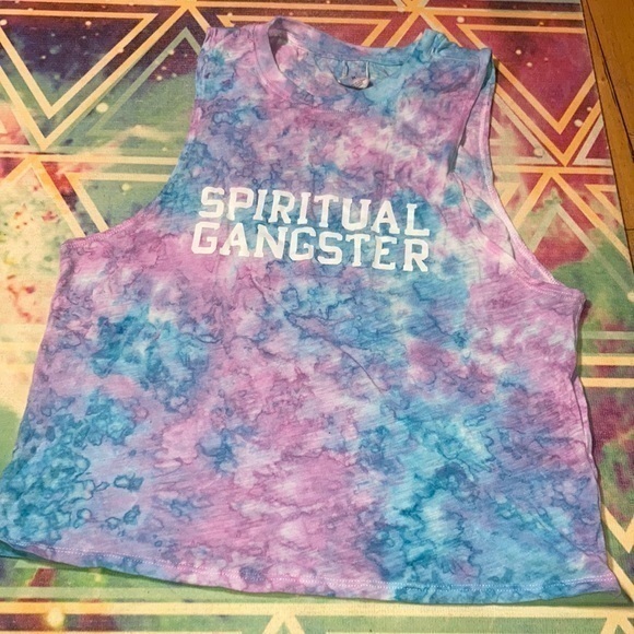 Spiritual Gangster Tie Dye Tank - Picture 1 of 4